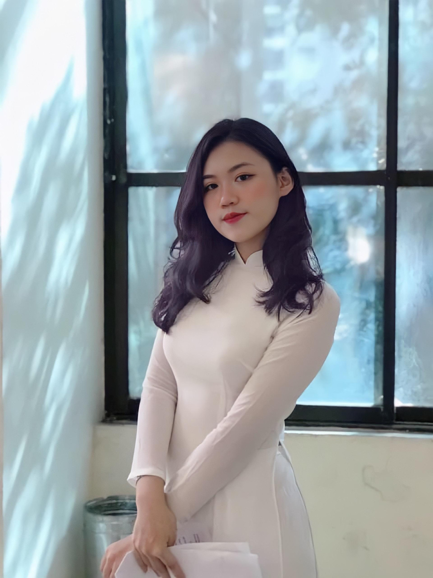 Nguyễn Khánh Linh hiện đang là sinh viên năm thứ tư, trường Đại học Giao thông Vận tải.