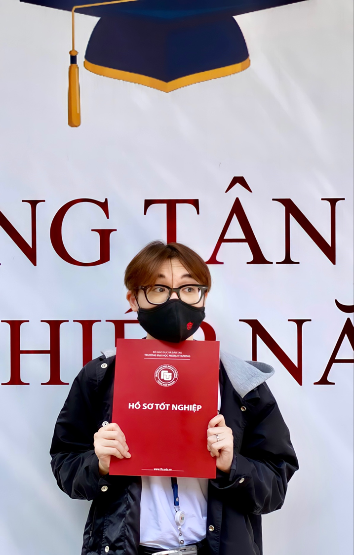 Phạm Đức Thắng từng được tuyển thẳng vào Trường Đại học Ngoại thương Hà Nội.