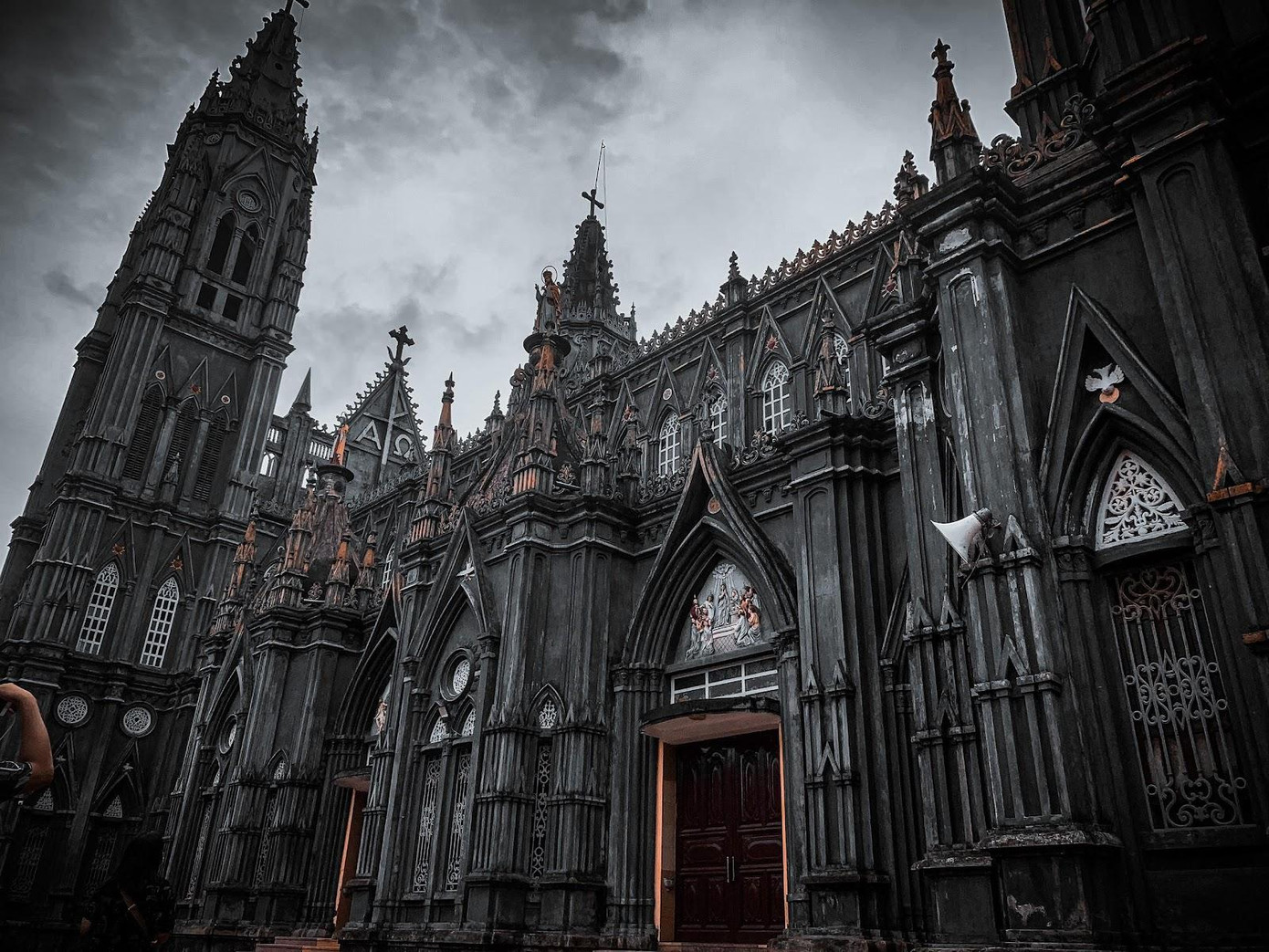 Nhà thờ Hưng Nghĩa - thuộc xã Hải Hưng, Hải Hậu, Nam Định cách trung tâm thành phố khoảng 30km. Ảnh Phan Hoàn