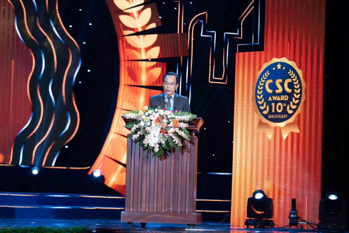 Ông Hoàng Minh Sơn - Thứ trưởng Bộ Giáo dục và Đào tạo - phát biểu.