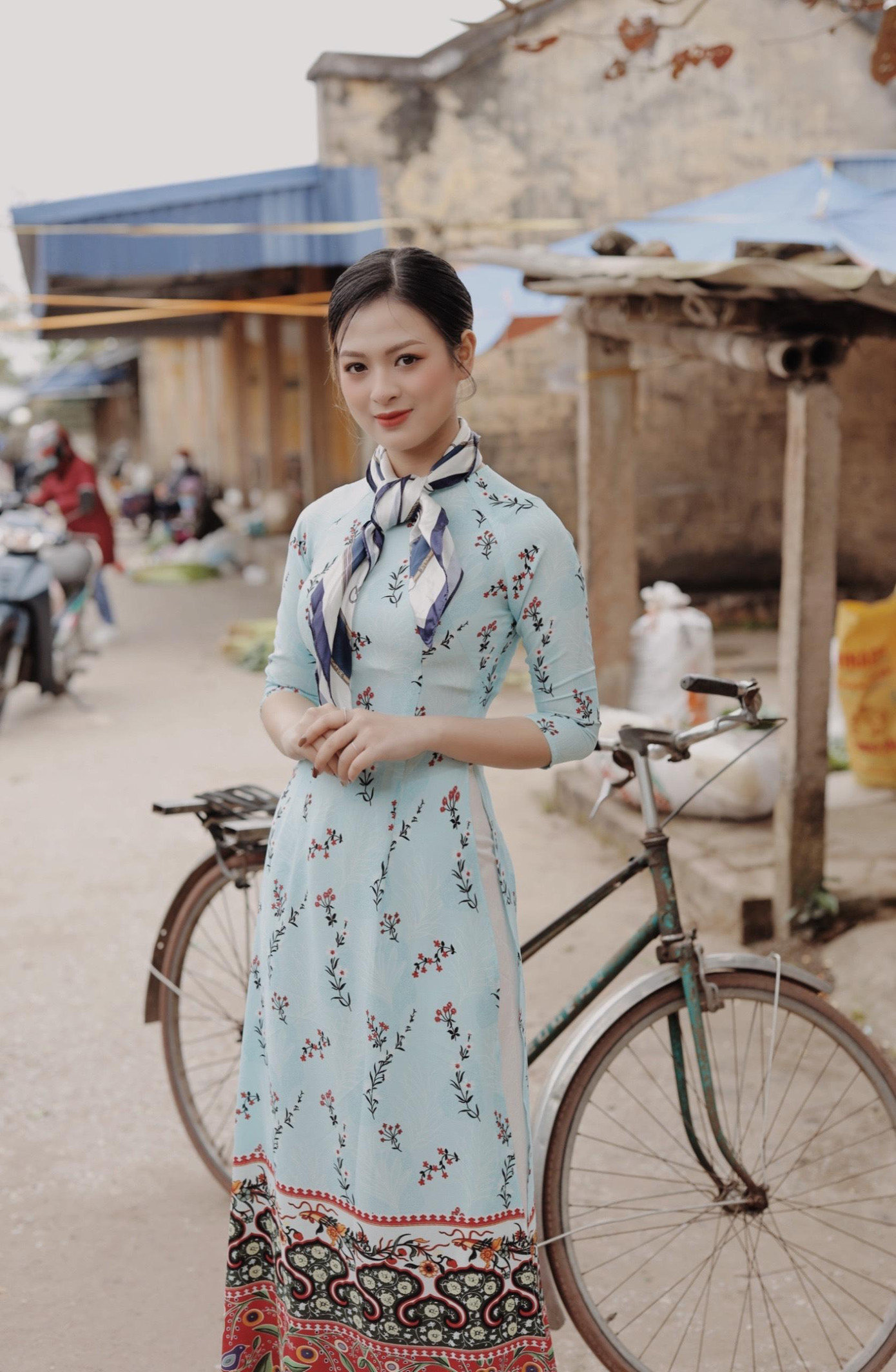 Ngô Huyền Thương - sinh viên năm 4 Trường Quốc tế - Đại học Quốc gia Hà Nội.