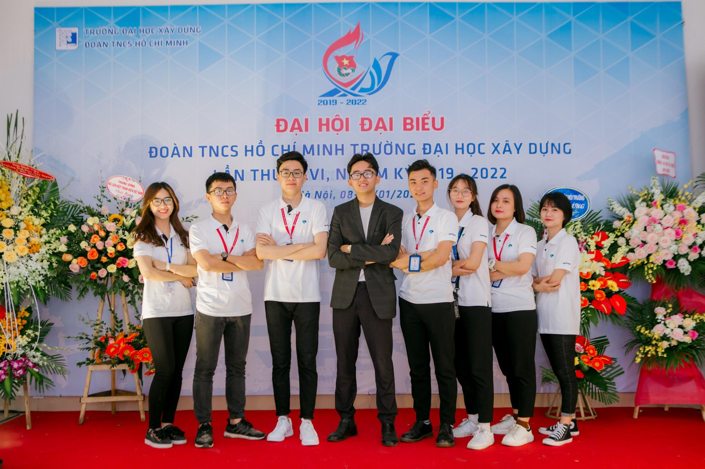 Đạt Quân tham gia, hỗ trợ Đại hội đại biểu đoàn TNCS Hồ Chí Minh Trường Đại học Xây dựng Hà Nộii.