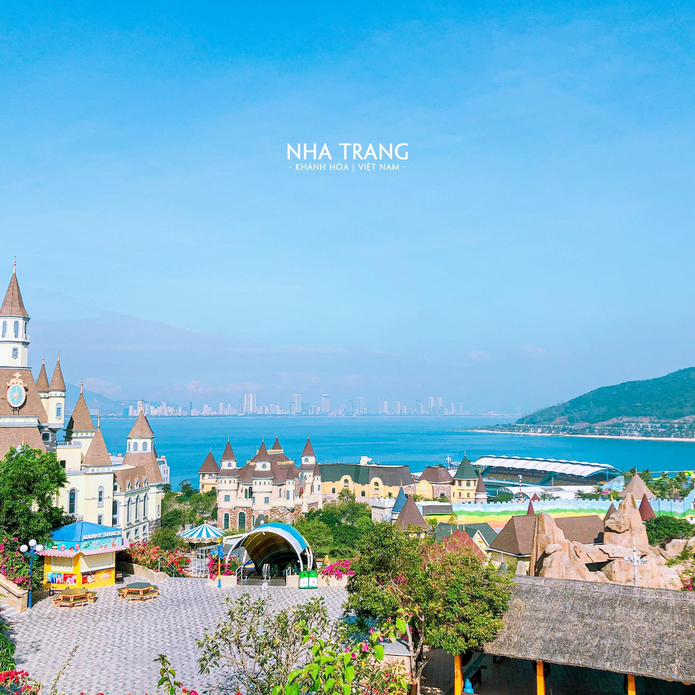 Nha Trang - thành phố biển xinh đẹp, tươi vui, tràn đầy sức sống (Ảnh: Facebook Hoàng Hằng).