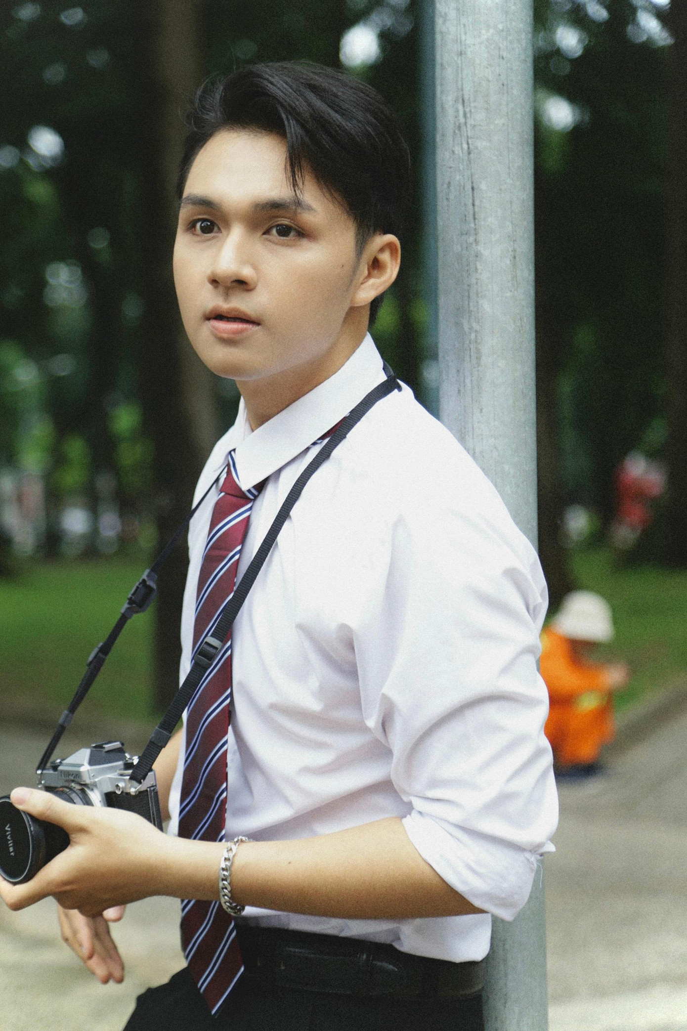 Đậu vào trường Sân khấu - Điện ảnh TPHCM đã thay đổi cuộc đời Tấn Mạnh.