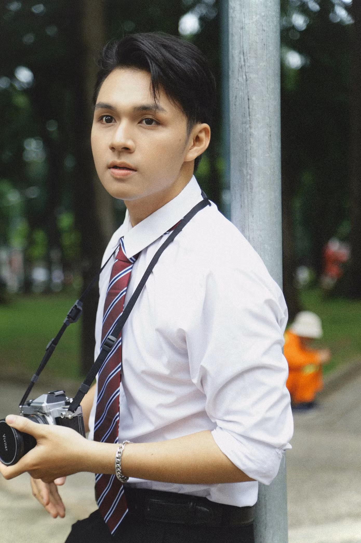 Đậu vào trường Sân khấu - Điện ảnh TPHCM đã thay đổi cuộc đời Tấn Mạnh.
