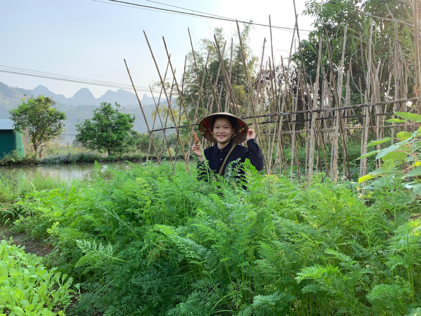 Tốt nghiệp ngành Nông nghiệp nhưng khi trở về làm thực tế, Hoài Thương không tránh khỏi những khó khăn và bỡ ngỡ ban đầu.