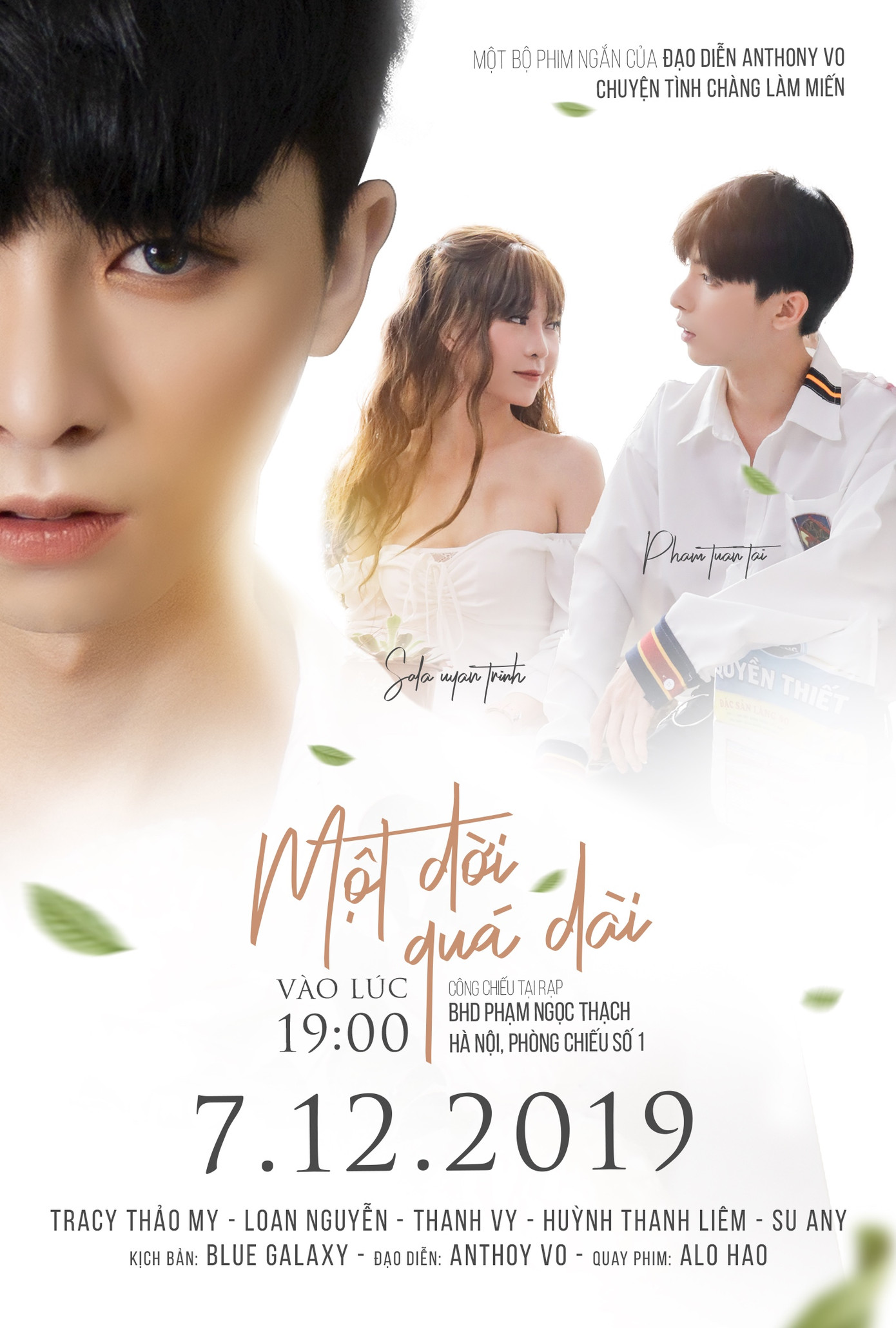 Tuấn Tài đóng phim ngắn mang tên "Một đời quá dài" của đạo diễn Anthony Vo.