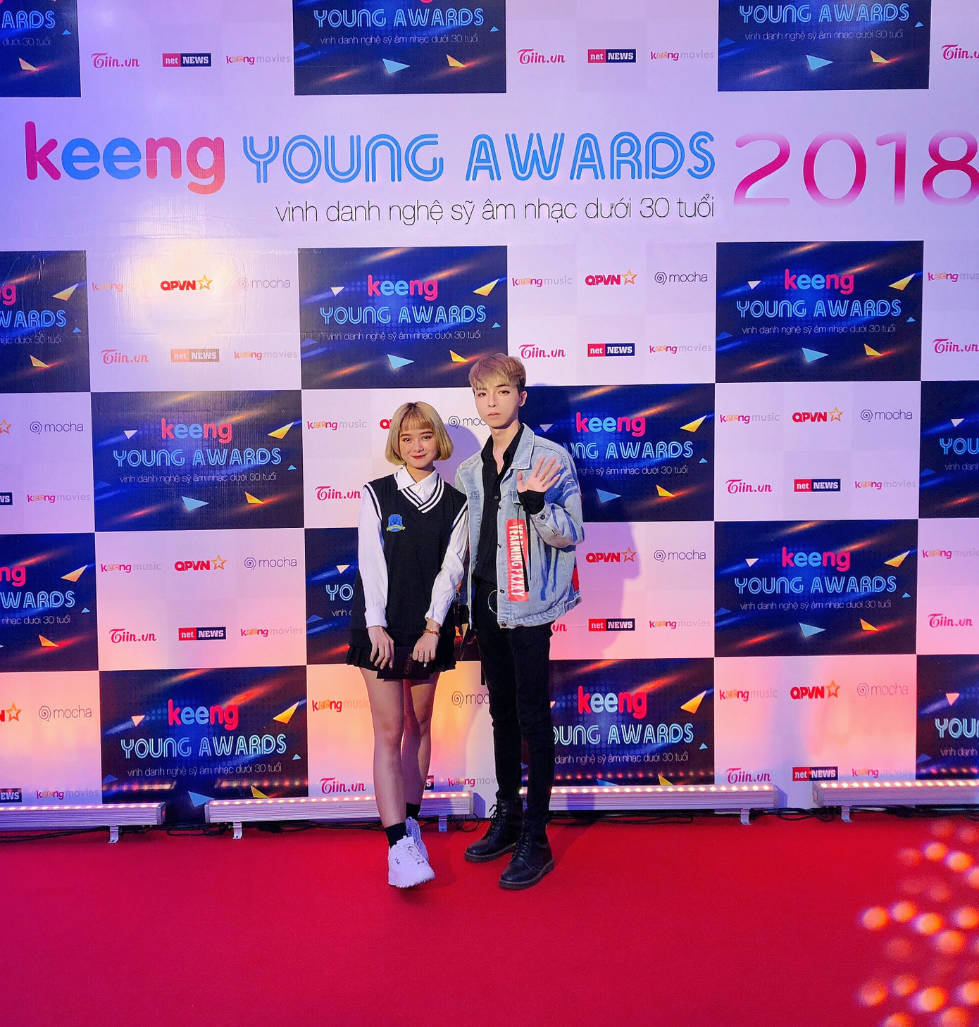 Tuấn Tài tham gia buổi lễ Keeng Young Awards - Vinh danh nghệ sỹ âm nhạc dưới 30 tuổi.