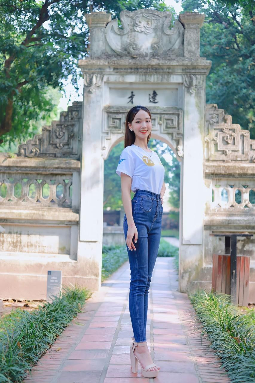 Lưu An Phương (sinh năm 2002) là sinh viên năm 3 Học viện Phụ nữ Việt Nam.