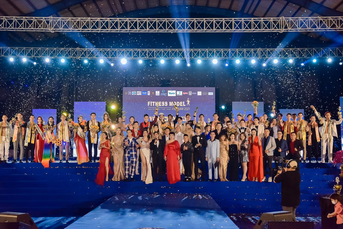 Đêm chung kết Vietnam Fitness Model 2021.