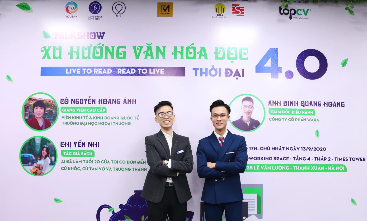 MC Lê Trúc dẫn Talkshow Xu hướng văn hóa đọc thời đại 4.0.
