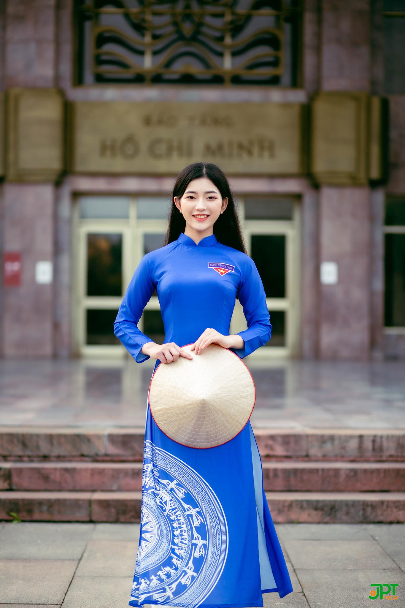 Nguyễn Thị Phương Anh – nữ sinh Học viện Thanh thiếu niên.