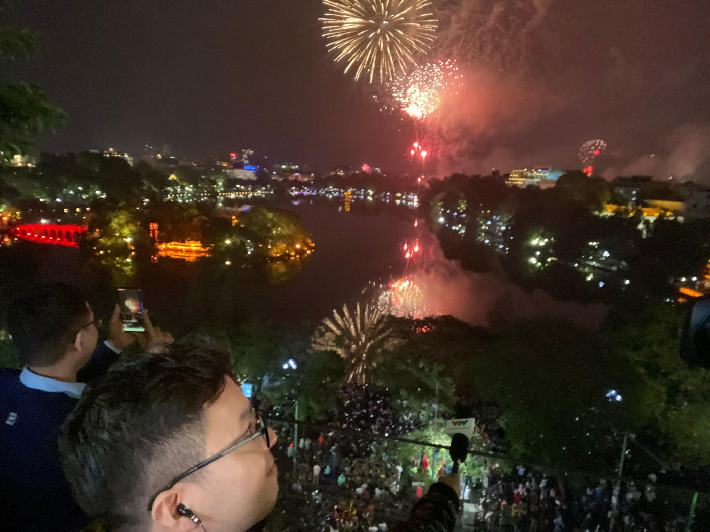 Tết năm nay không tổ chức bắn pháo hoa nên Bảo An không phải thực hiện chương trình truyền hình trực tiếp như mọi năm