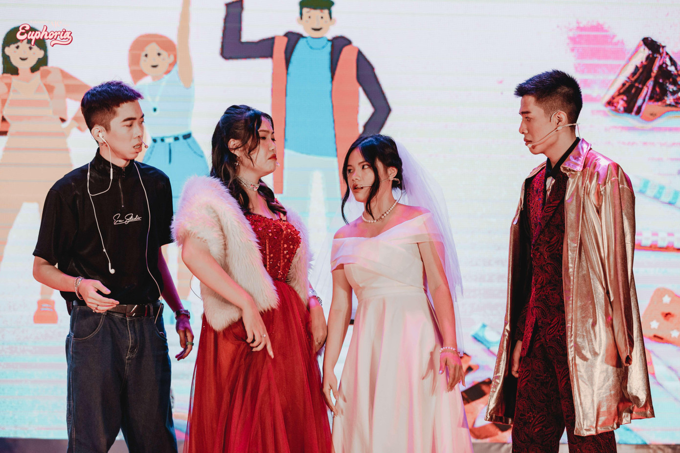 Diễn xuất ăn ý giữa các nhân vật đem lại cho khán giả những tràng cười vui vẻ.