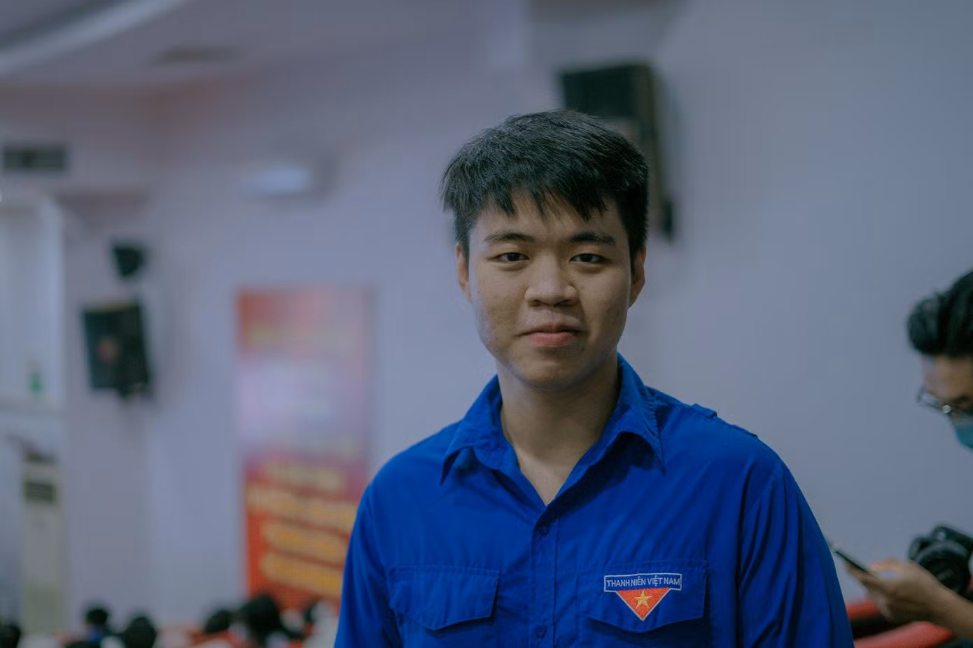 Nam sinh có niềm yêu thích với việc học tập suốt đời.