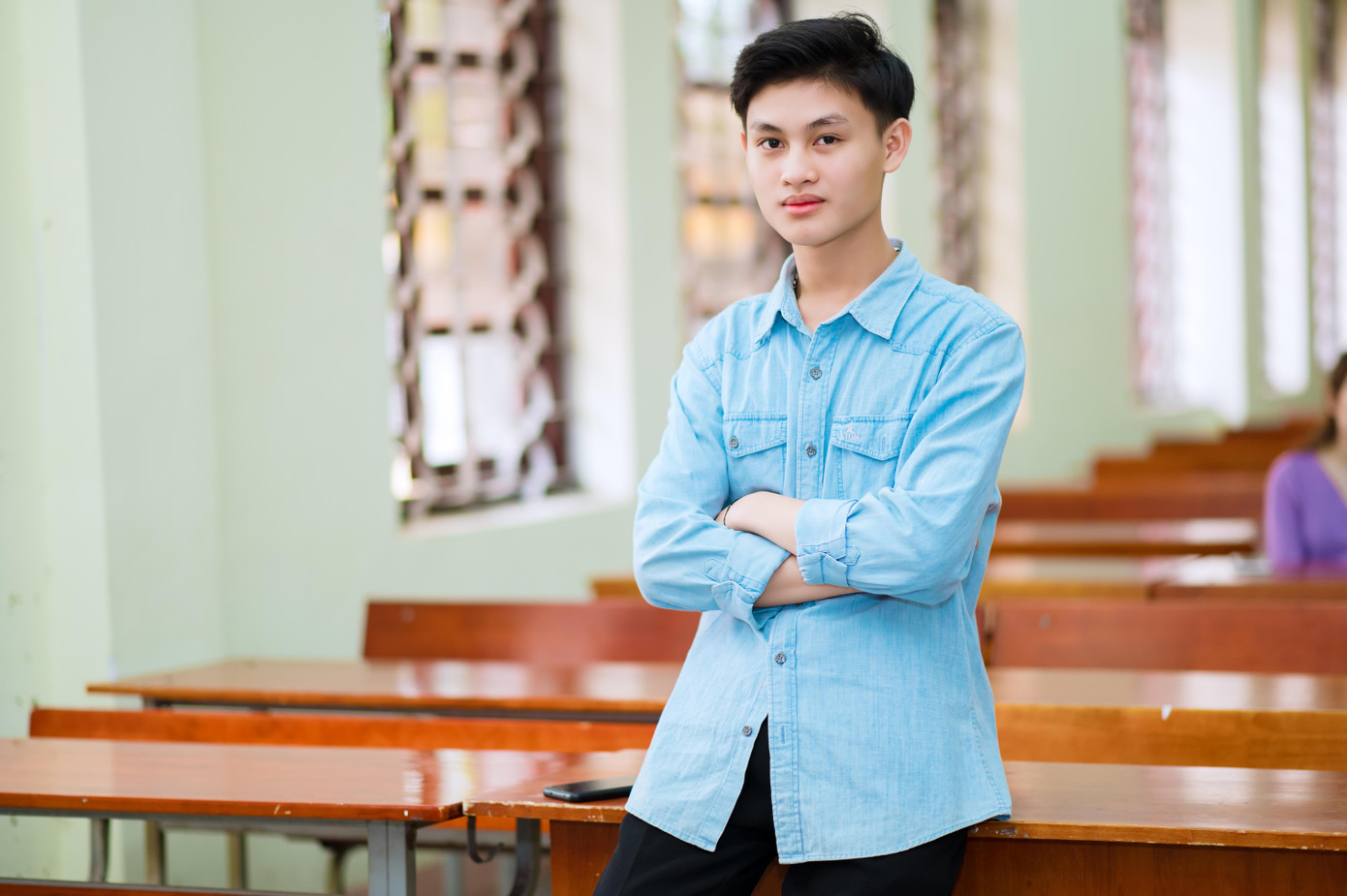 Lò Văn Tân luôn nỗ lực chinh phục những dự định, kế hoạch mà bản thân đã đề ra. Lò Văn Tân luôn nỗ lực chinh phục những dự định, kế hoạch mà bản thân đã đề ra.