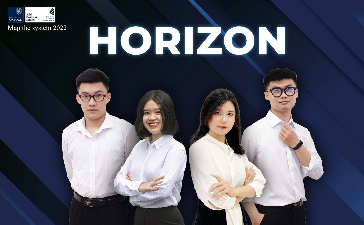 HORIZON – Quán quân xuất sắc của Map the System Vietnam 2022 với 4 thành viên từ Trường Đại học Kinh tế Quốc dân.