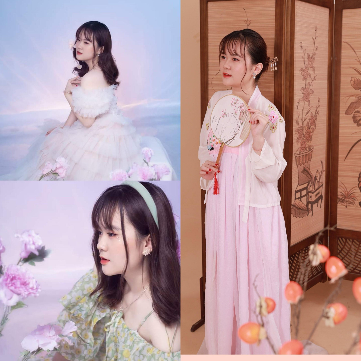 Nữ sinh sở hữu gương mặt sáng và một giọng nói truyền cảm. Nữ sinh sở hữu gương mặt sáng và một giọng nói truyền cảm.