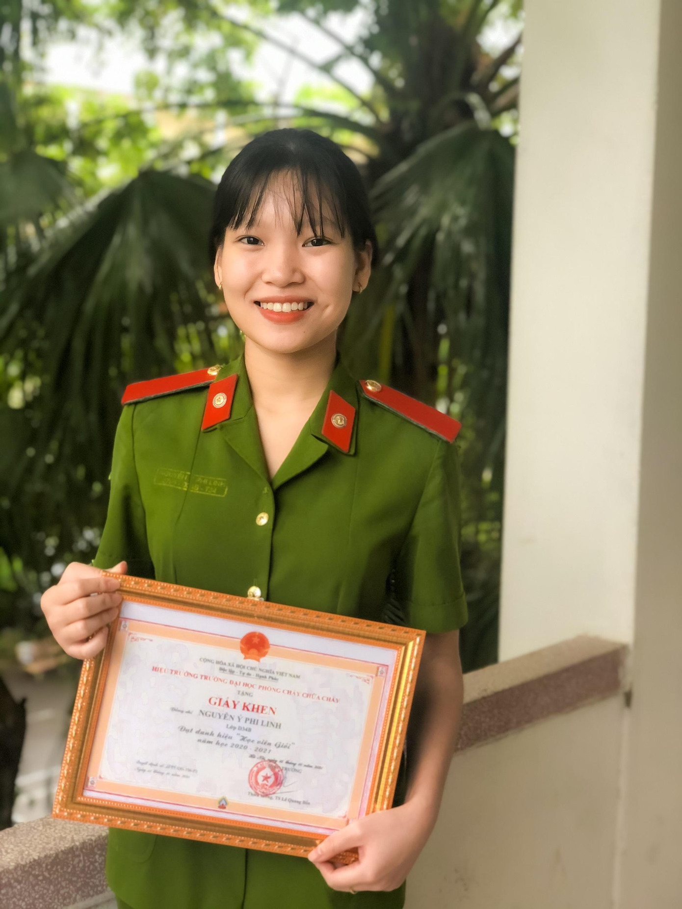 Phi Linh - Nữ sinh đến từ Gia Lai.