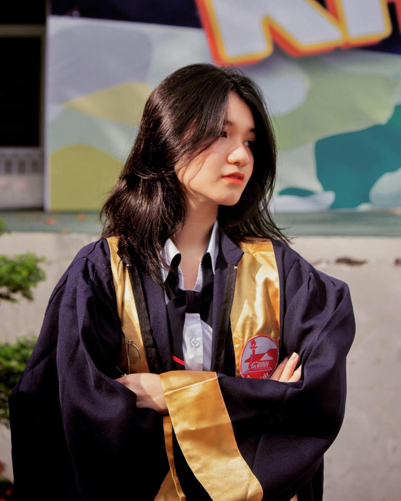 Bùi Ngọc Loan Anh (THPT Gia Định, TP.HCM) kết thúc kỳ thi với tâm thế khá thoải mái và hài lòng. Bùi Ngọc Loan Anh (THPT Gia Định, TP.HCM) kết thúc kỳ thi với tâm thế khá thoải mái và hài lòng.