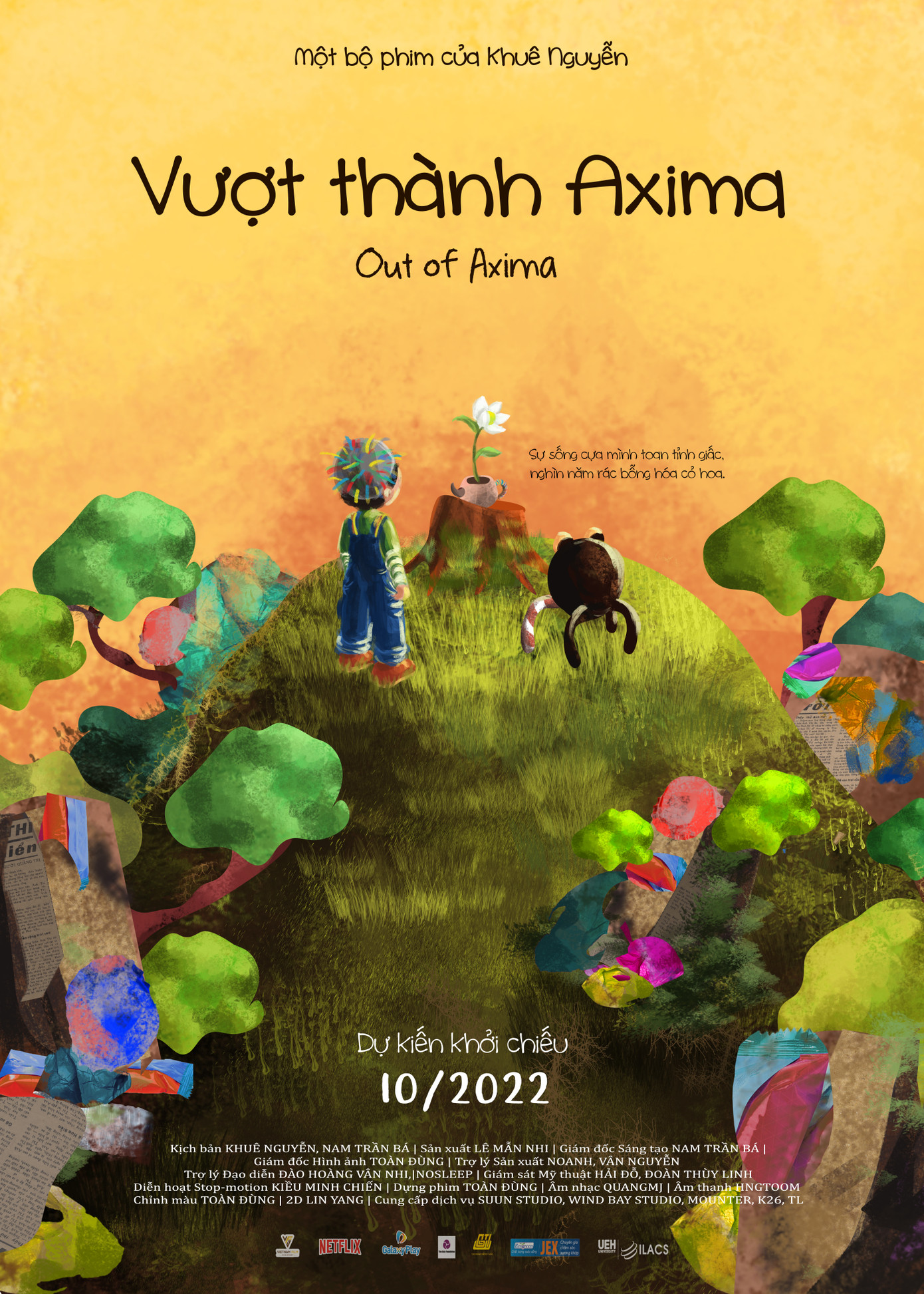 Poster phim Vượt thành Axima (Nguồn: Sở Thú Studio) Poster phim Vượt thành Axima (Nguồn: Sở Thú Studio)