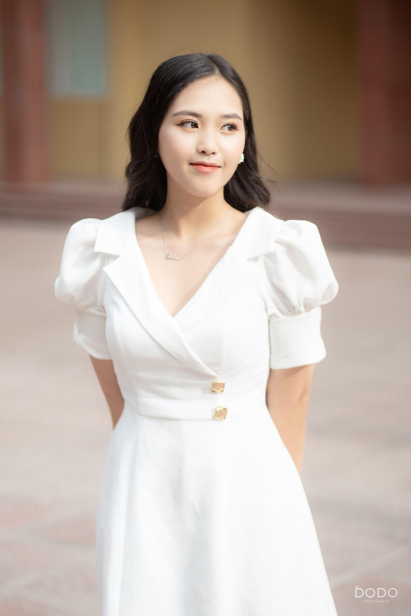 Đặng Ngọc Phương - cô gái đa tài, đa nhiệm của Học viện Ngoại giao Ảnh: NVCC