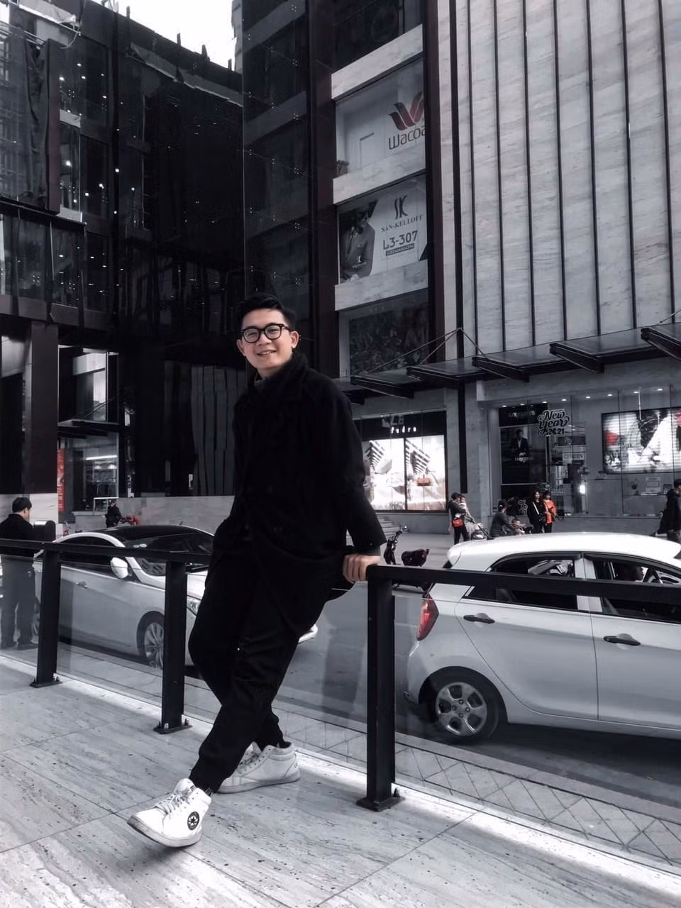 Trần Anh Đức ( 2001) là sinh viên năm 3 khoa Tài chính doanh nghiệp, Học viện Tài chính.