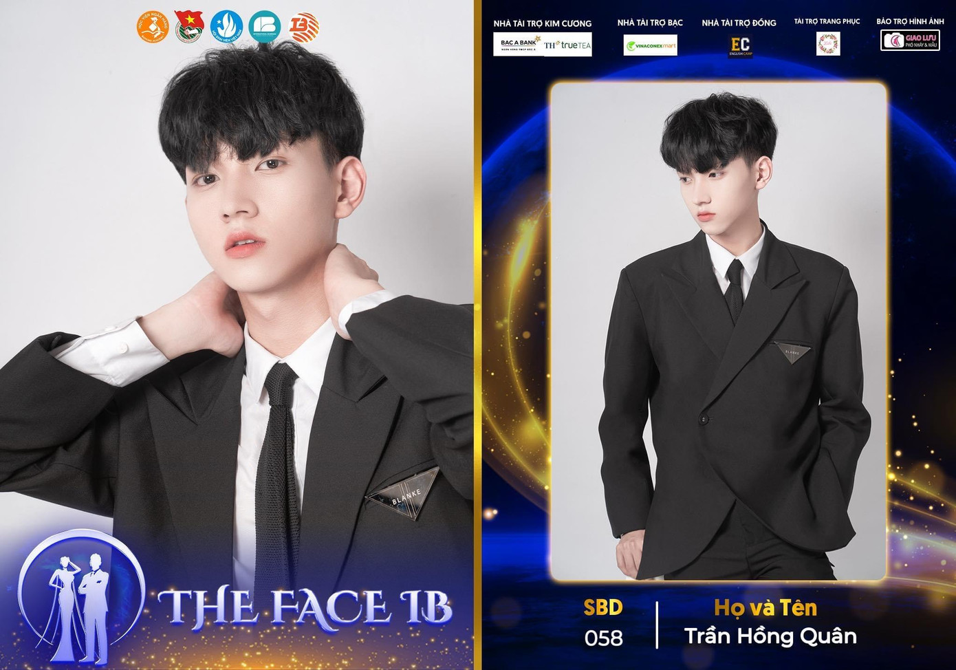 Trần Hồng Quân tại vòng Bán kết Cuộc thi The Face IB 2022. Trần Hồng Quân tại vòng Bán kết Cuộc thi The Face IB 2022.