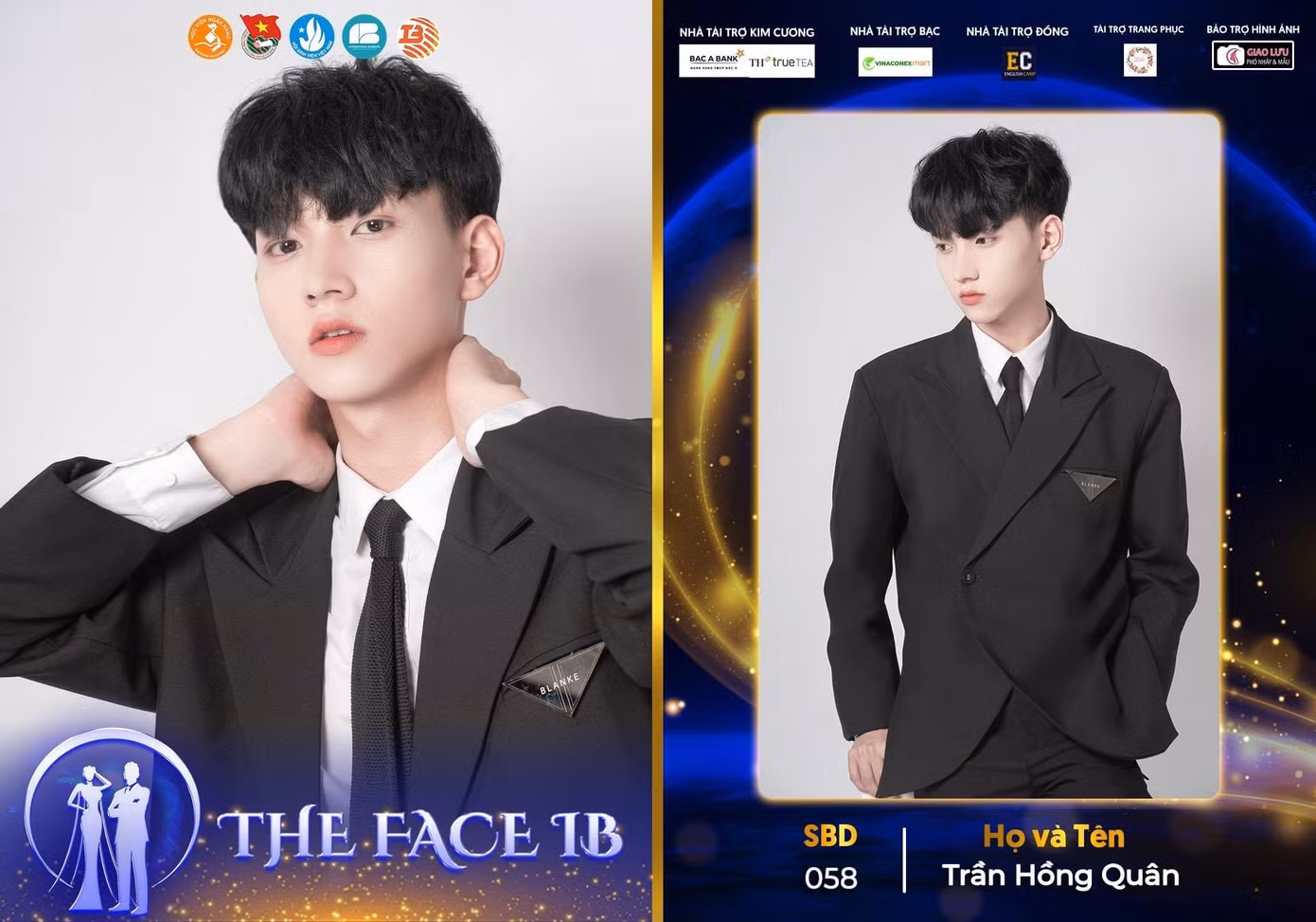 Trần Hồng Quân tại vòng Bán kết Cuộc thi The Face IB 2022. Trần Hồng Quân tại vòng Bán kết Cuộc thi The Face IB 2022.