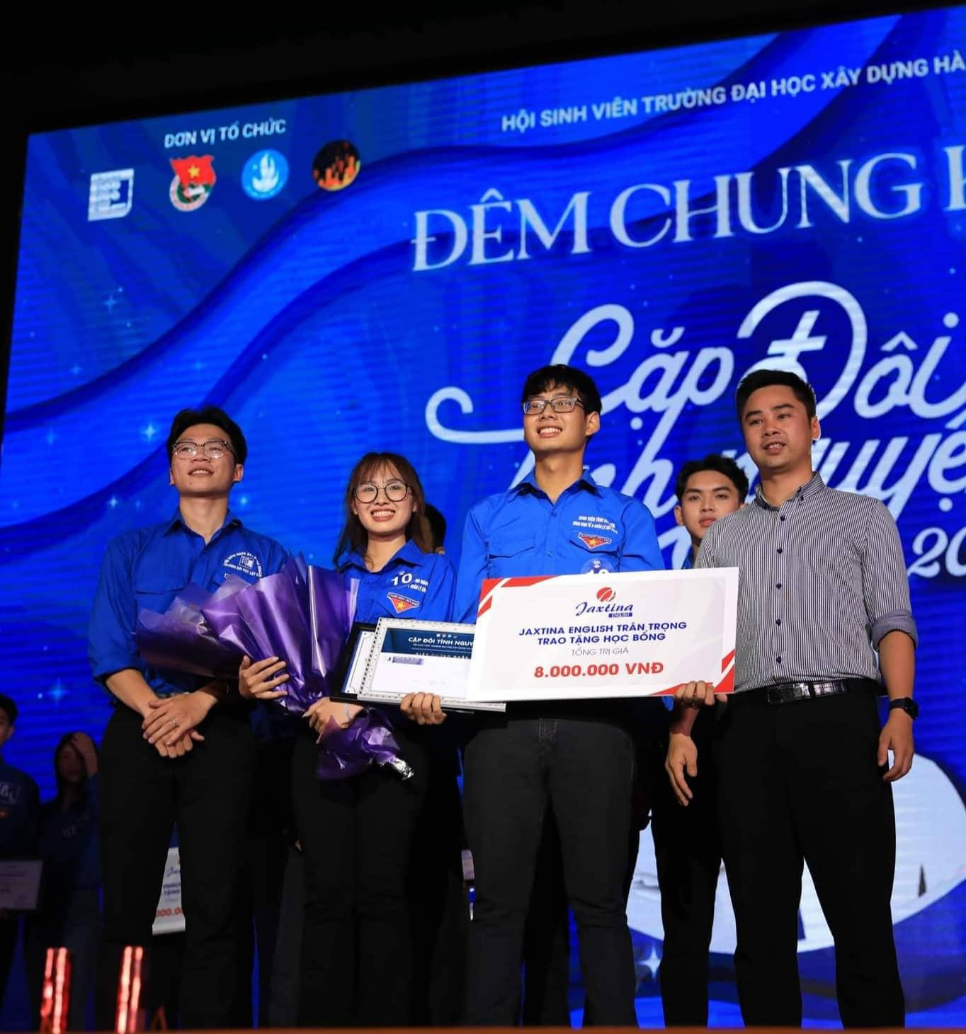 Cặp đôi Nguyễn Ngọc Cường - Nguyễn Thị Mỹ Hạnh của Đội SVTN Khoa Kinh tế và Quản lý xây dựng giành Giải Ba. Cặp đôi Nguyễn Ngọc Cường - Nguyễn Thị Mỹ Hạnh của Đội SVTN Khoa Kinh tế và Quản lý xây dựng giành Giải Ba.