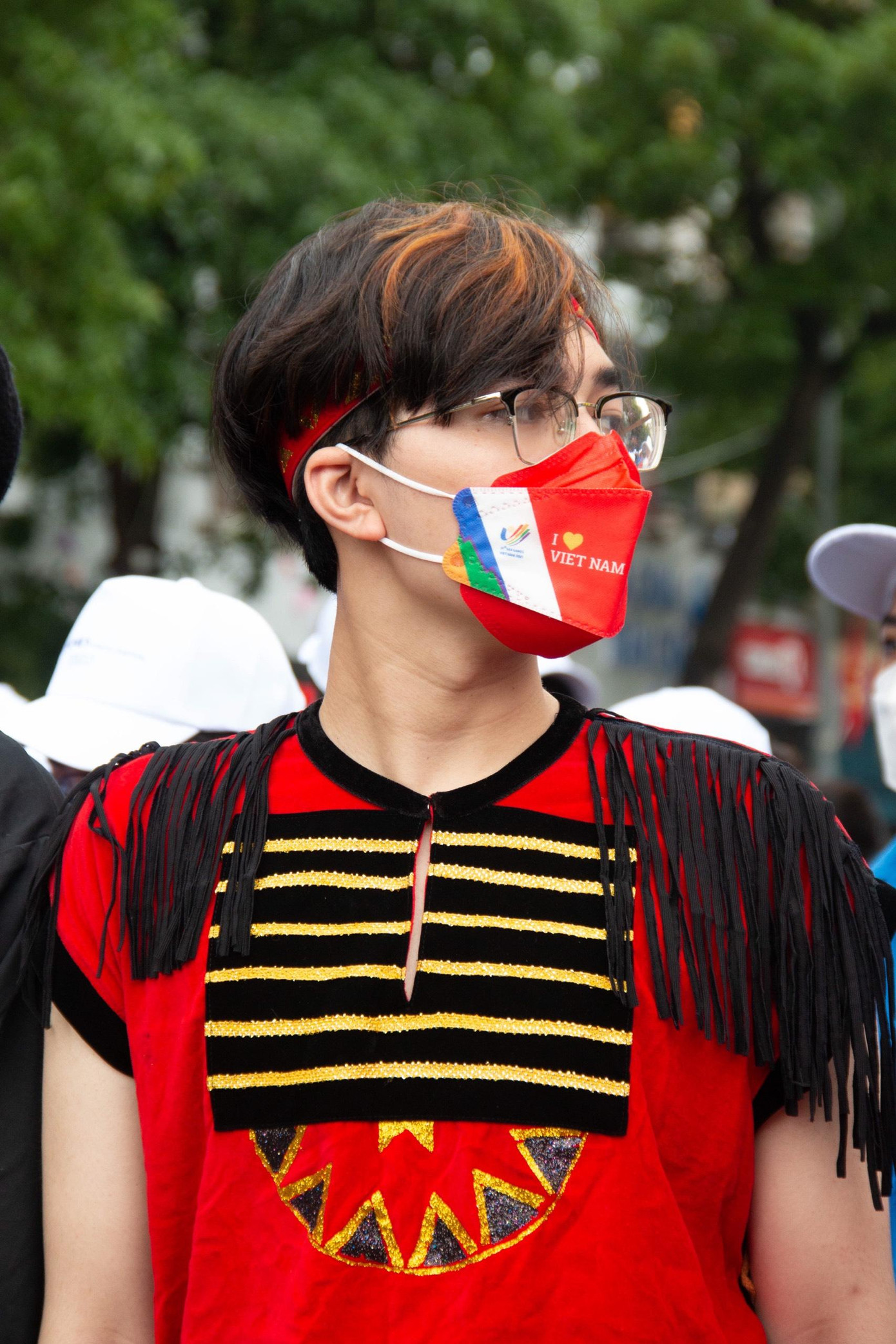 Hữu Phong - sinh viên năm nhất trường Đại học Kiến trúc Hà Nội.