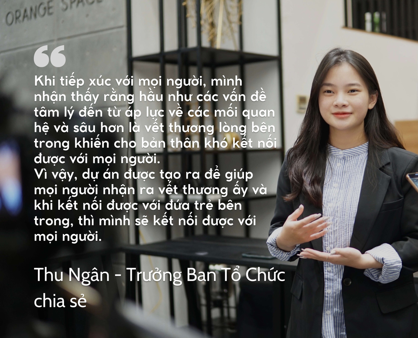 Thu Ngân chia sẻ về dự án. Ảnh 502 Thu Ngân chia sẻ về dự án. Ảnh 502