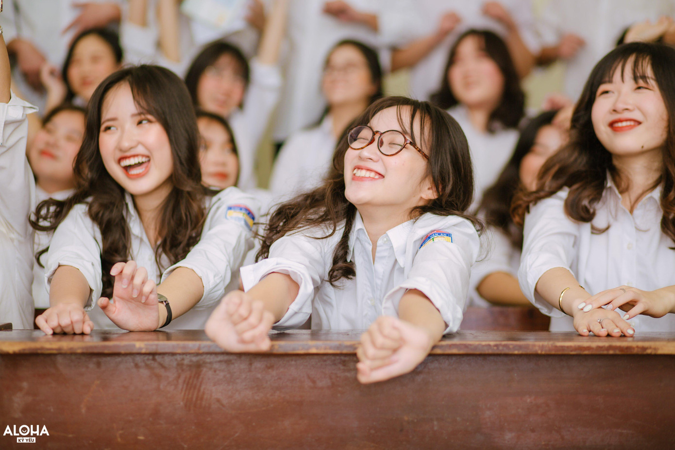 Có lẽ với cô, 3 năm cấp 3 là quãng thời gian vô cùng đẹp đẽ và ý nghĩa.