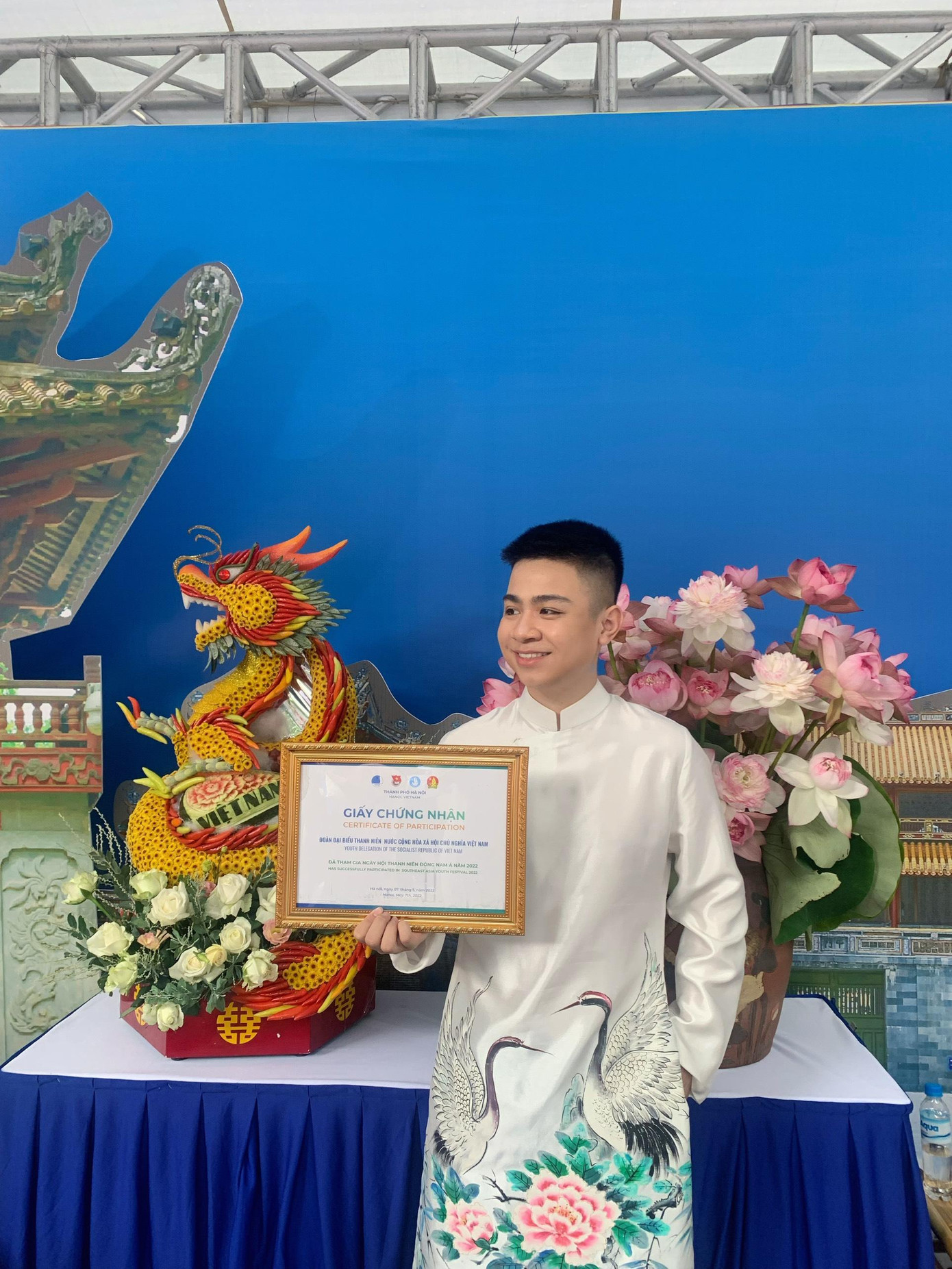 Nguyễn Đình Vinh Khánh - Sinh viên trường Đại học Mở Hà Nội.