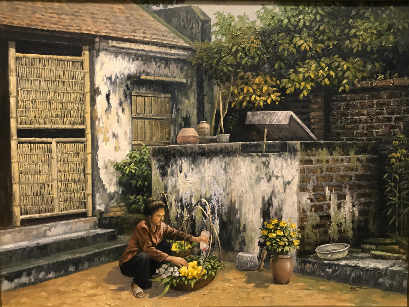 Tác phẩm Xuân về. Tác phẩm Xuân về.