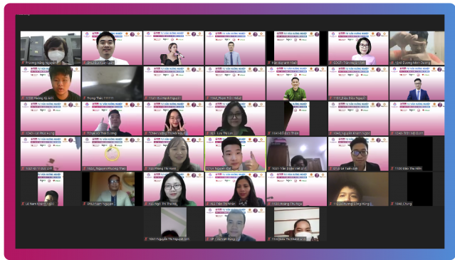 Chương trình thu hút sự tham gia của đông đảo của các bạn học sinh.