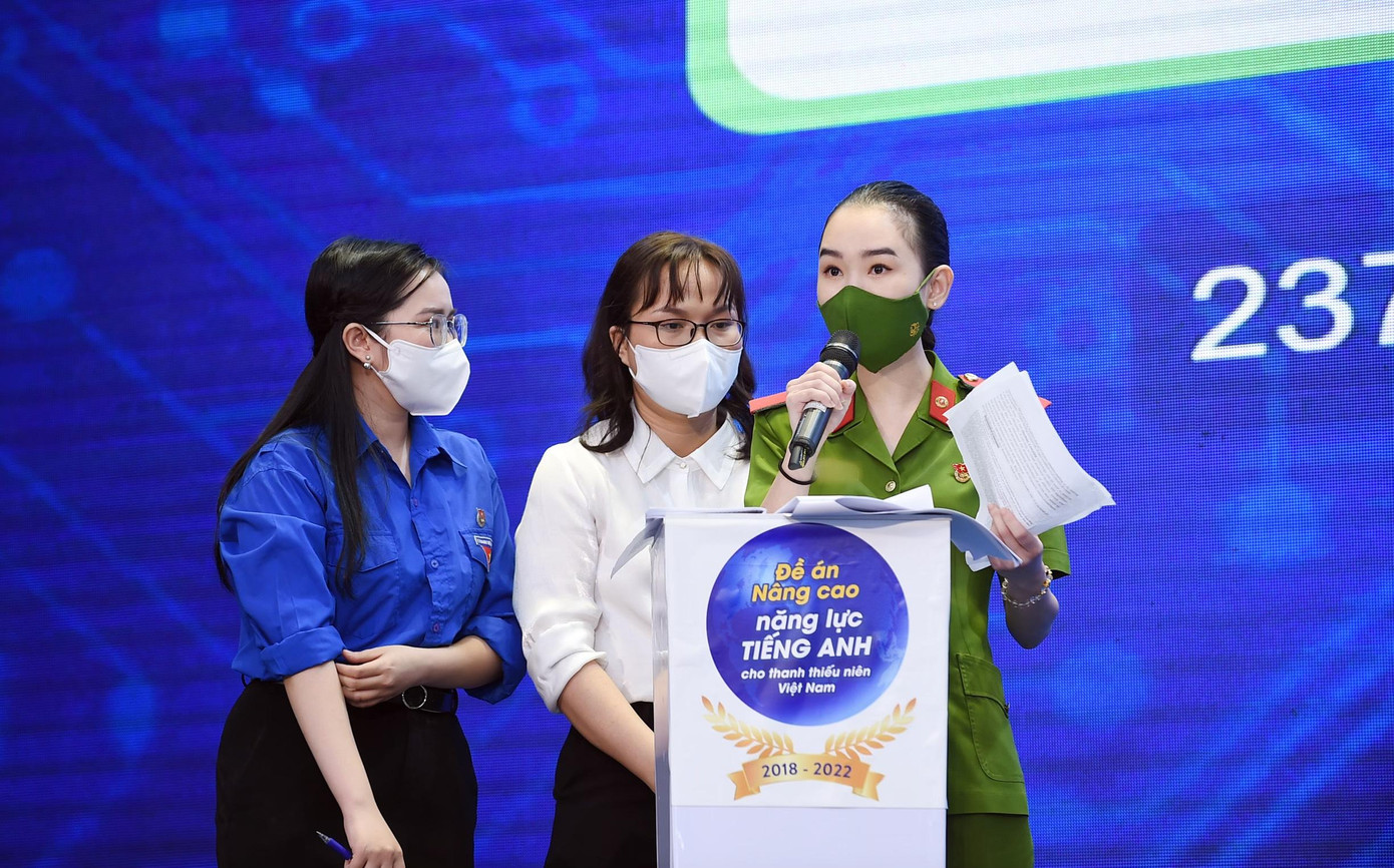 Nữ thủ lĩnh sinh viên đã đạt giải Nhất toàn quốc cuộc thi Olympic tiếng Anh dành cho cán bộ trẻ lần thứ III năm 2021.