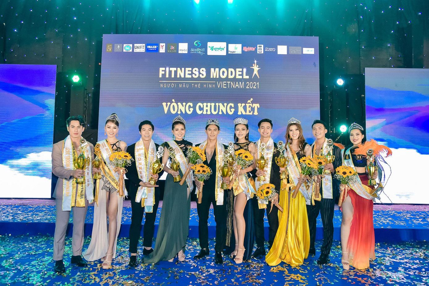 Top 5 Vietnam Fitness Model 2021.