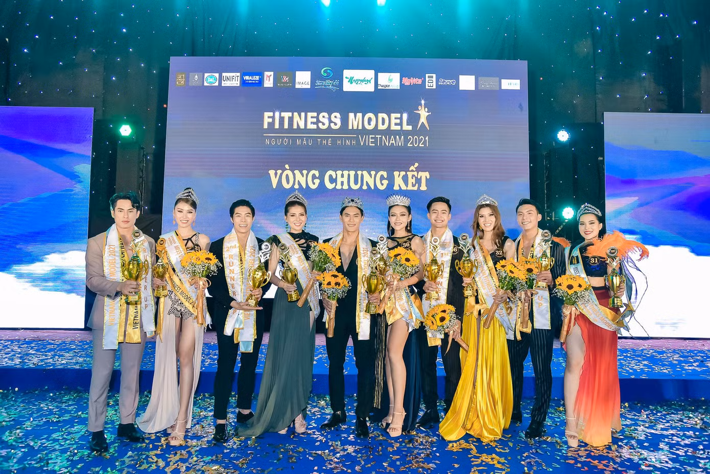 Top 5 Vietnam Fitness Model 2021.