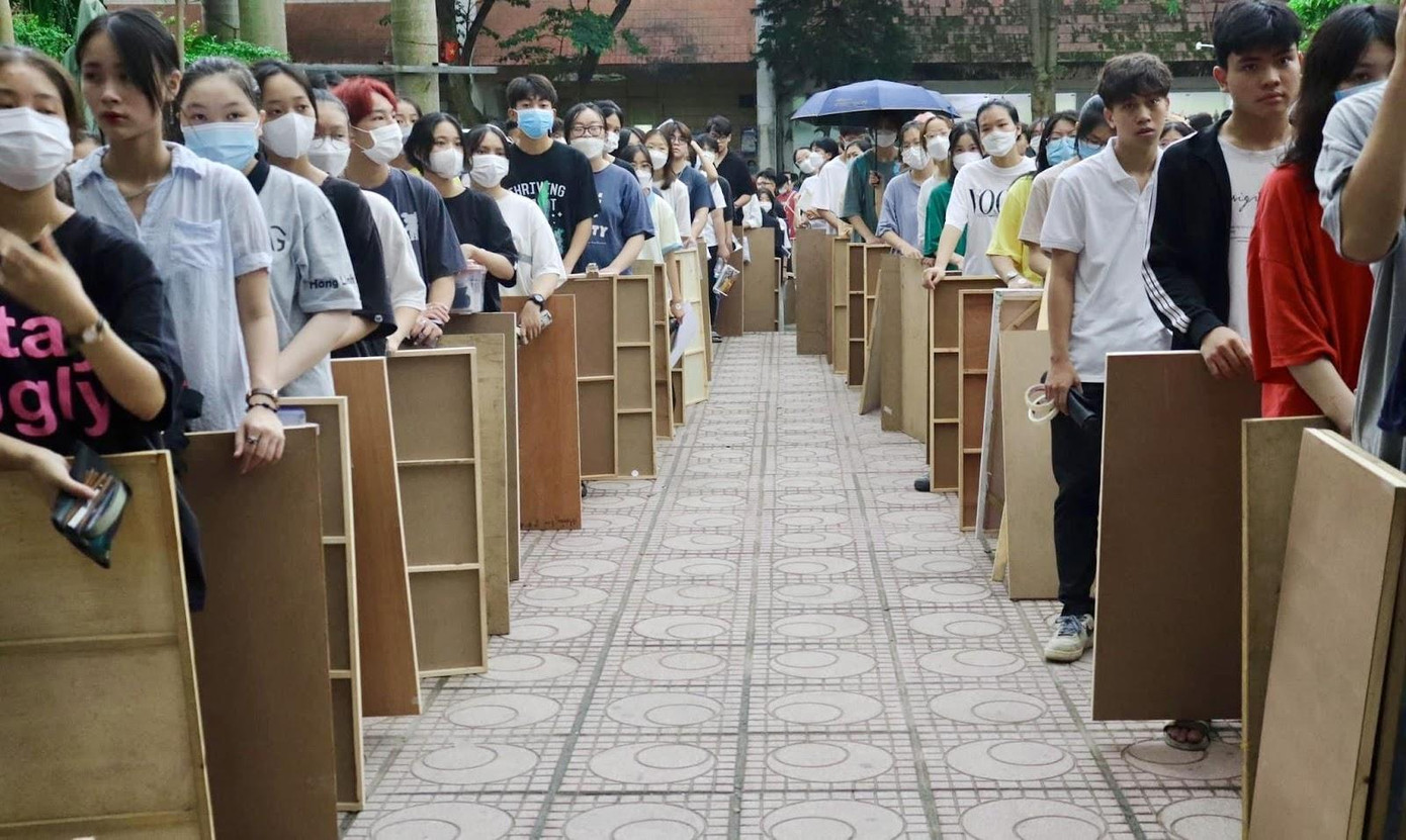 Kỳ thi Năng khiếu 2022 thu hút khoảng 3.300 thí sinh V00, H00 khắp cả nước.