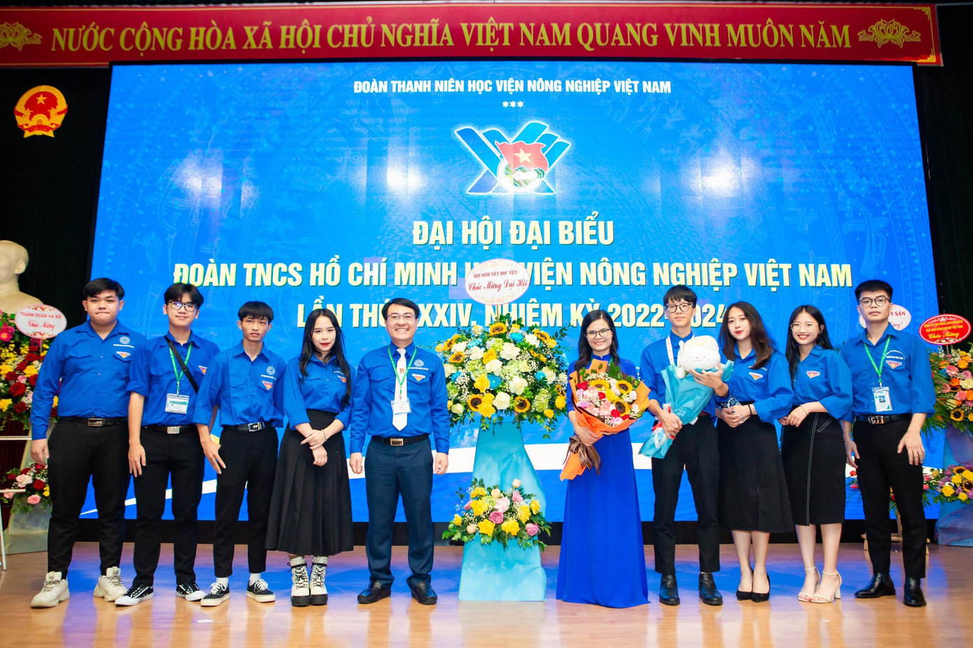 Nguyệt Anh tham gia Đại hội Đại biểu Đoàn TNCS Hồ Chí Minh Học viện Nông nghiệp Việt Nam lần thứ XXIV, nhiệm kỳ 2022 - 2024. Nguyệt Anh tham gia Đại hội Đại biểu Đoàn TNCS Hồ Chí Minh Học viện Nông nghiệp Việt Nam lần thứ XXIV, nhiệm kỳ 2022 - 2024.