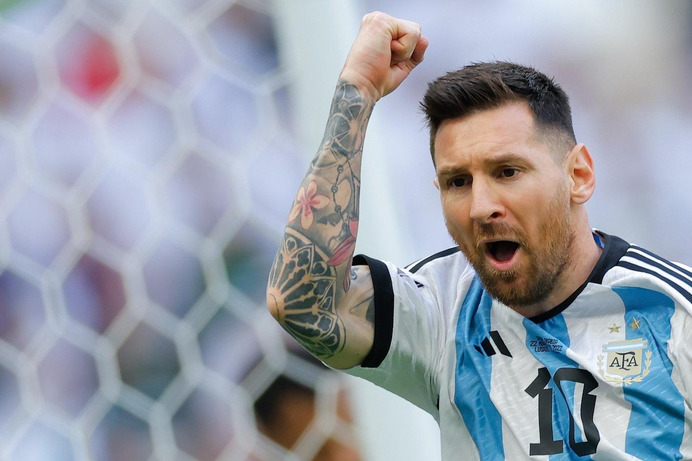 Kỳ World Cup cuối cùng với Messi liệu có kết thúc ngay từ vòng bảng? (Ảnh: AFP).