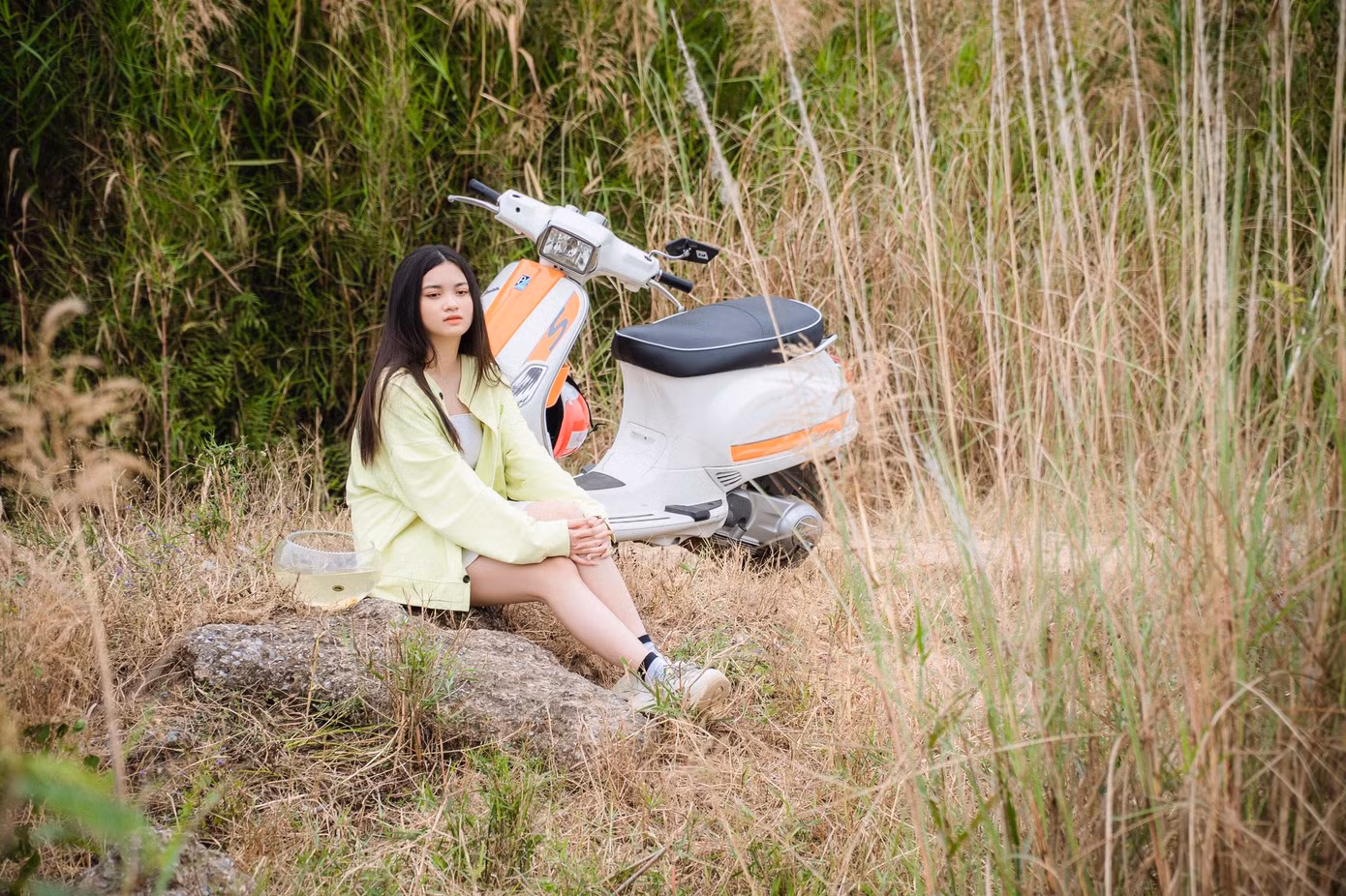 Trang Anh trong tạo hình nhân vật Diệu Anh.