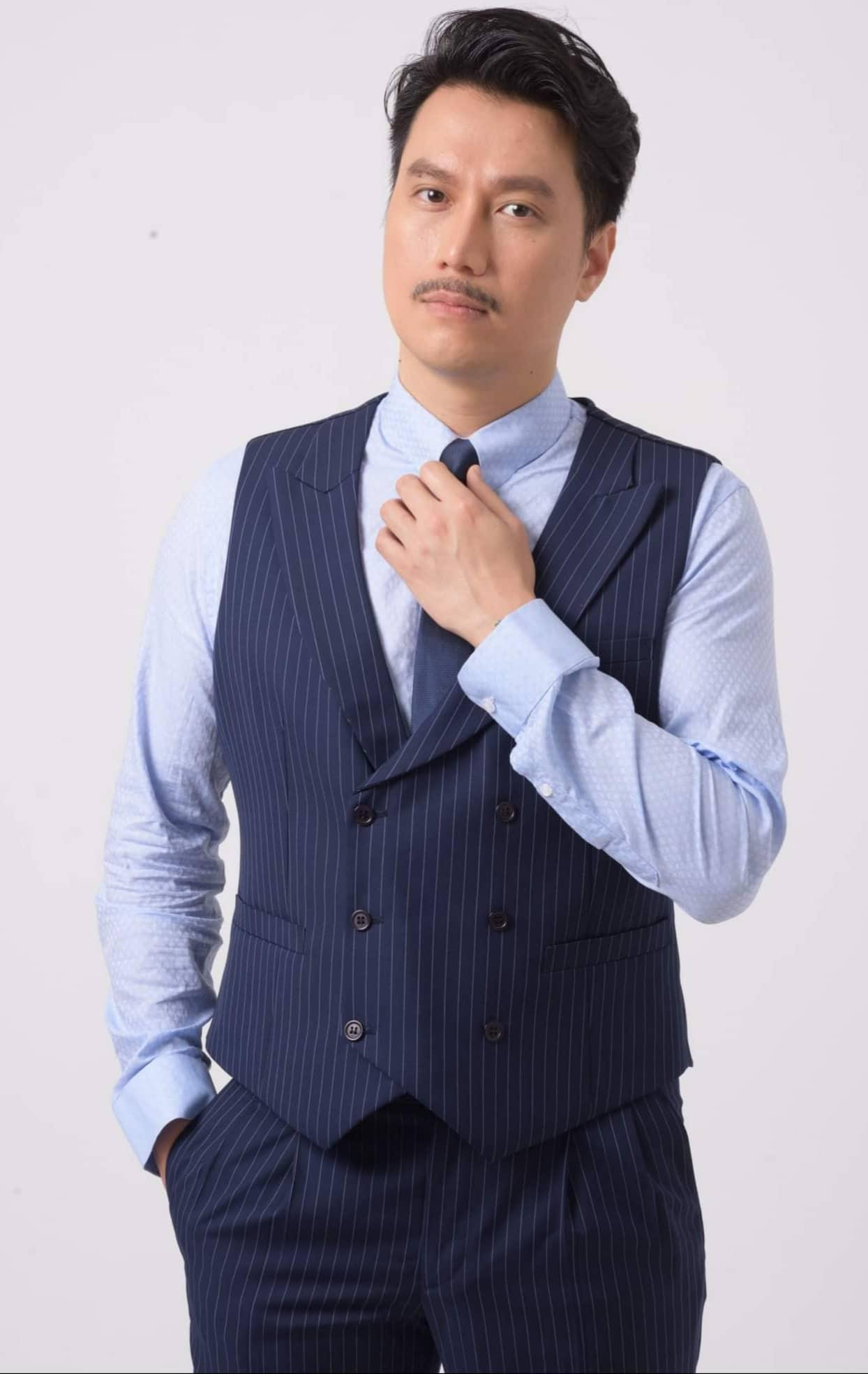 Diễn viễn Việt Anh với tạo hình trong phim.