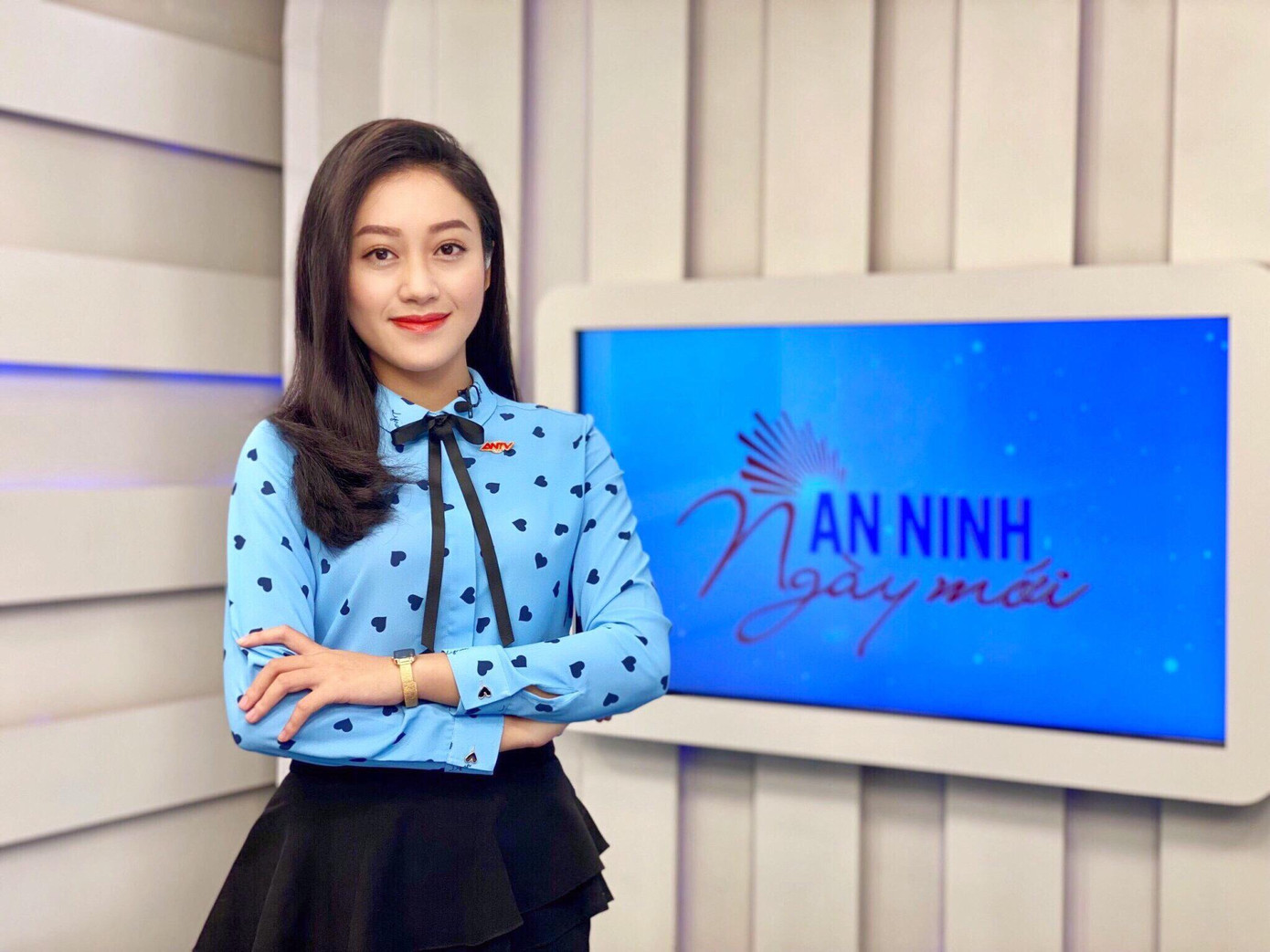 Minh Phương là một MC/BTV điển hình của Truyền hình Công an Nhân dân (ANTV).
