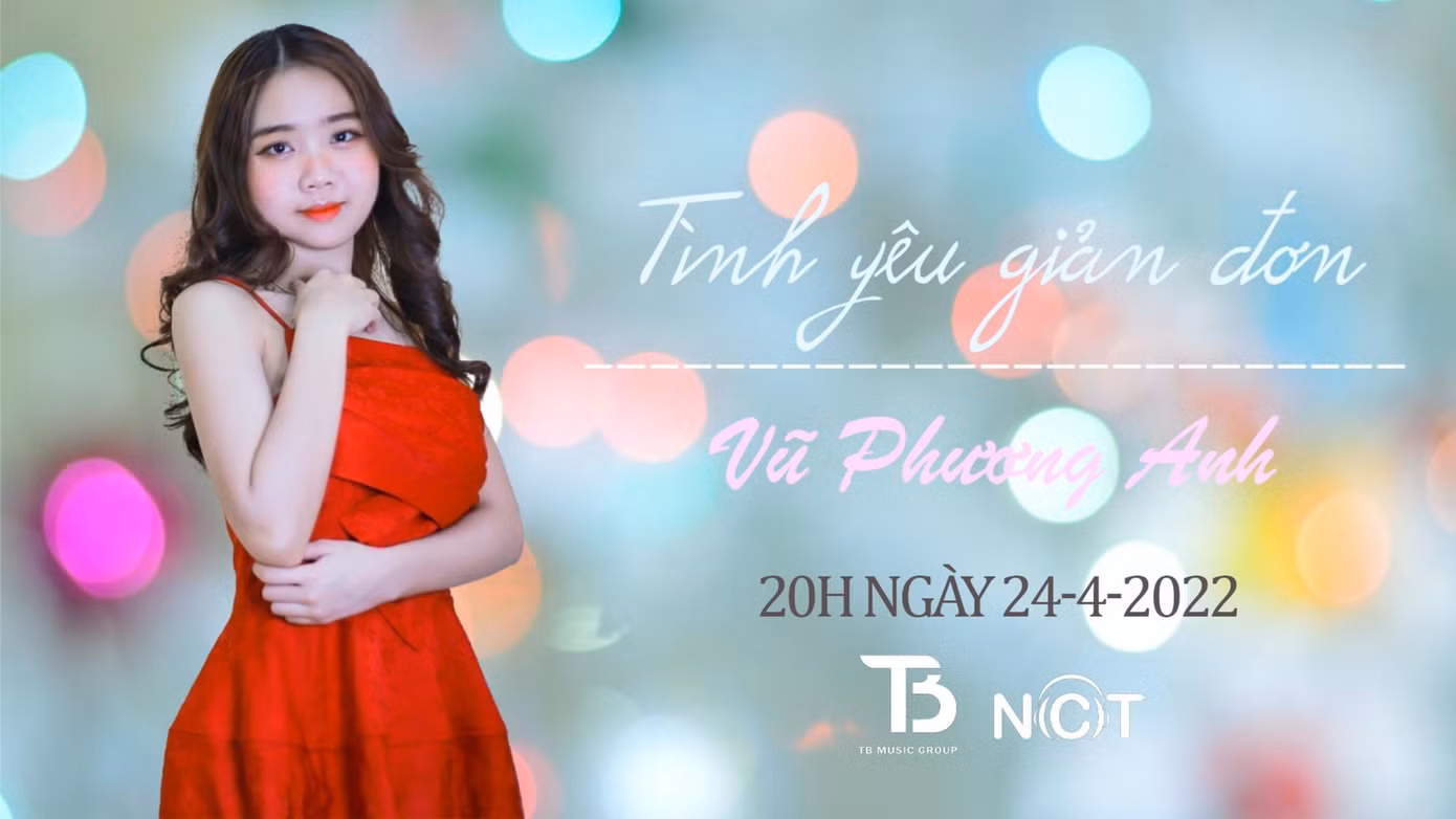 Bài hát "Tình yêu giản đơn" ra mắt 20 giờ ngày 24/4/2022.