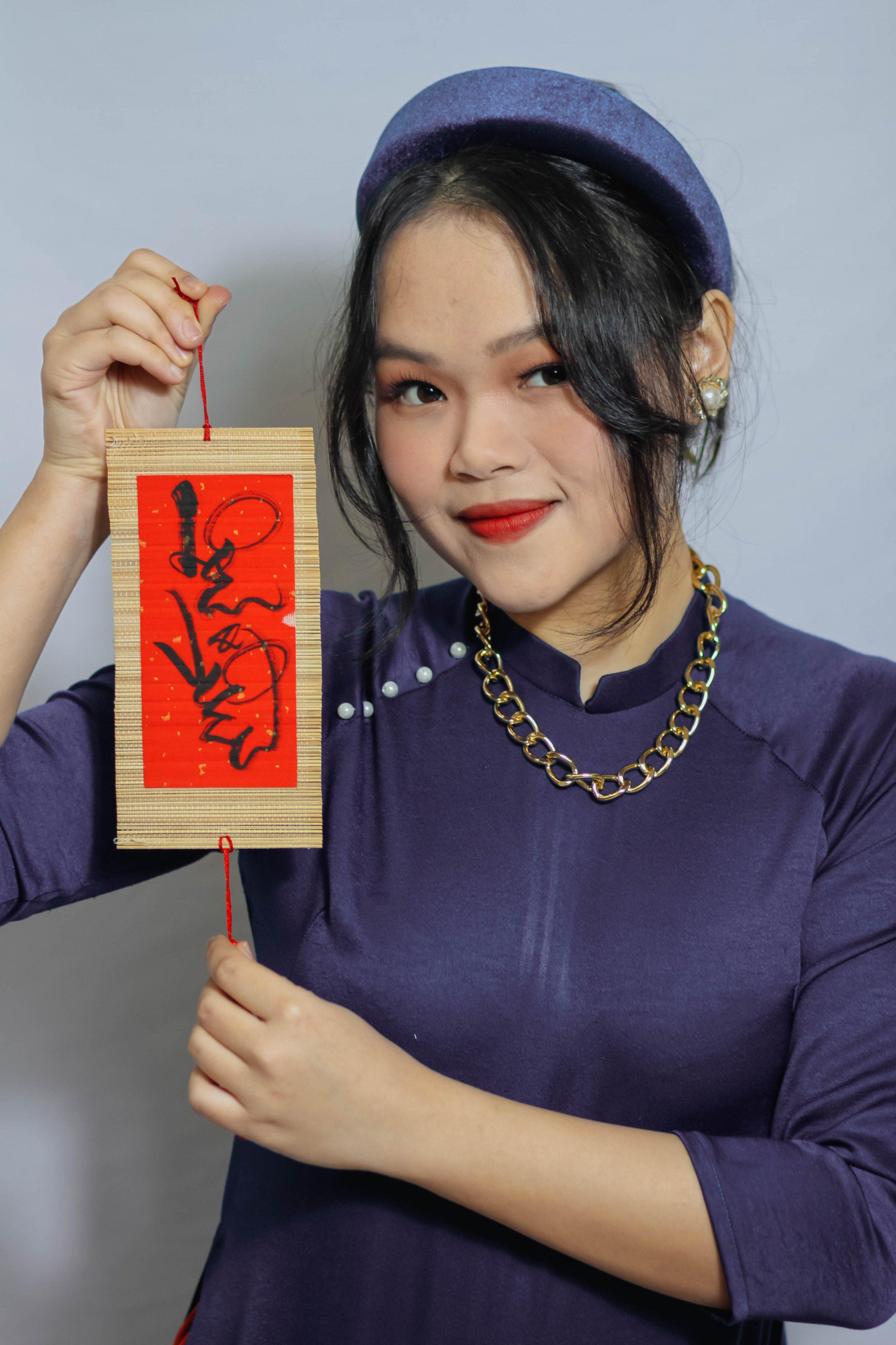 Lâm Viên rạng rỡ, tự tin với lựa chọn của bản thân. Ảnh: NVCC