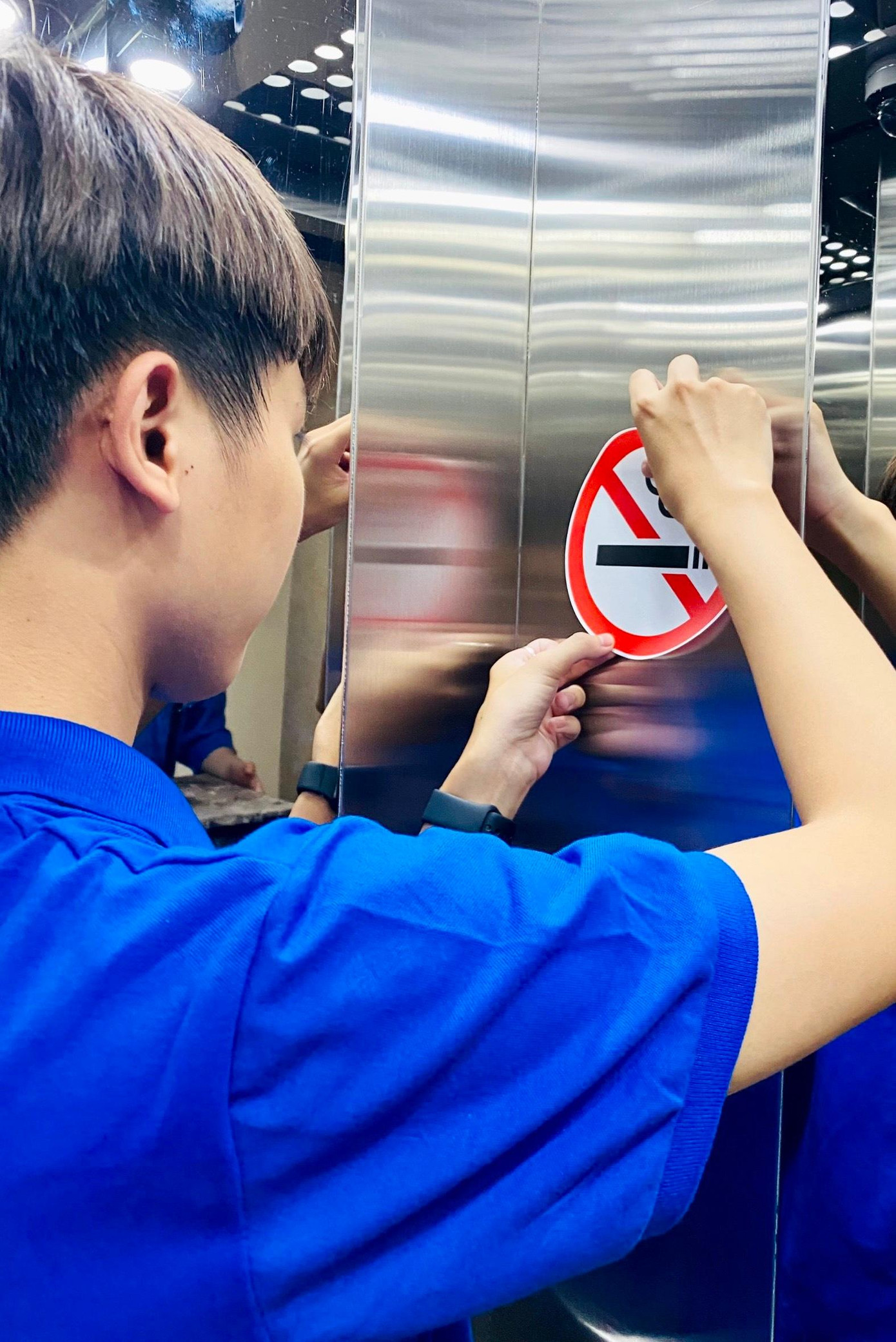 Chàng trai trẻ tích cực tham gia các hoạt động Đoàn - Hội trong và ngoài nhà trường phát động.