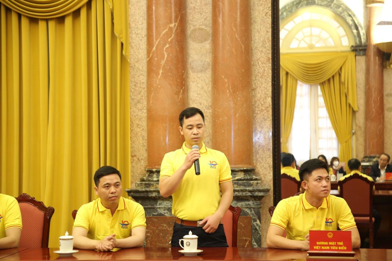 Buổi gặp mặt các gương mặt trẻ Việt Nam tiêu biểu năm 2021.