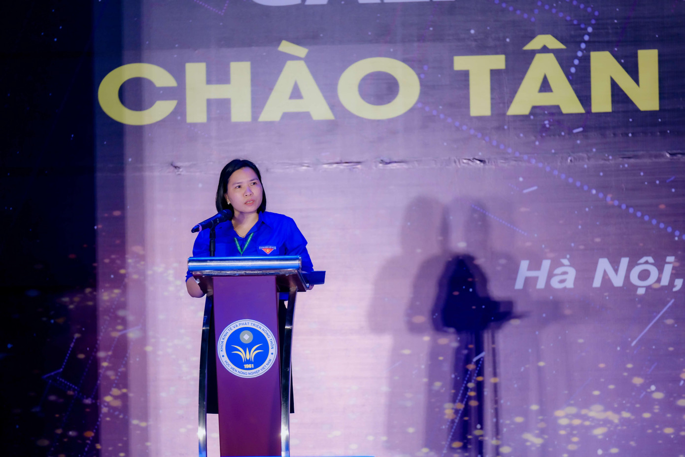 TS. Đỗ Thị Diệp - Bí thư Liên chi đoàn Khoa Kinh tế và PTNT, Trưởng Ban Tổ chức chương trình. TS. Đỗ Thị Diệp - Bí thư Liên chi đoàn Khoa Kinh tế và PTNT, Trưởng Ban Tổ chức chương trình.